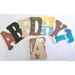 MOLDES LETRAS N° 4 - UNIDAD