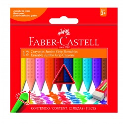 CRAYONES JUMBO FABER...