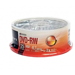 DVD CON CAJA REGRAVABLE...