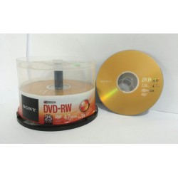 DVD SONY RW REGRAVABLE  -...